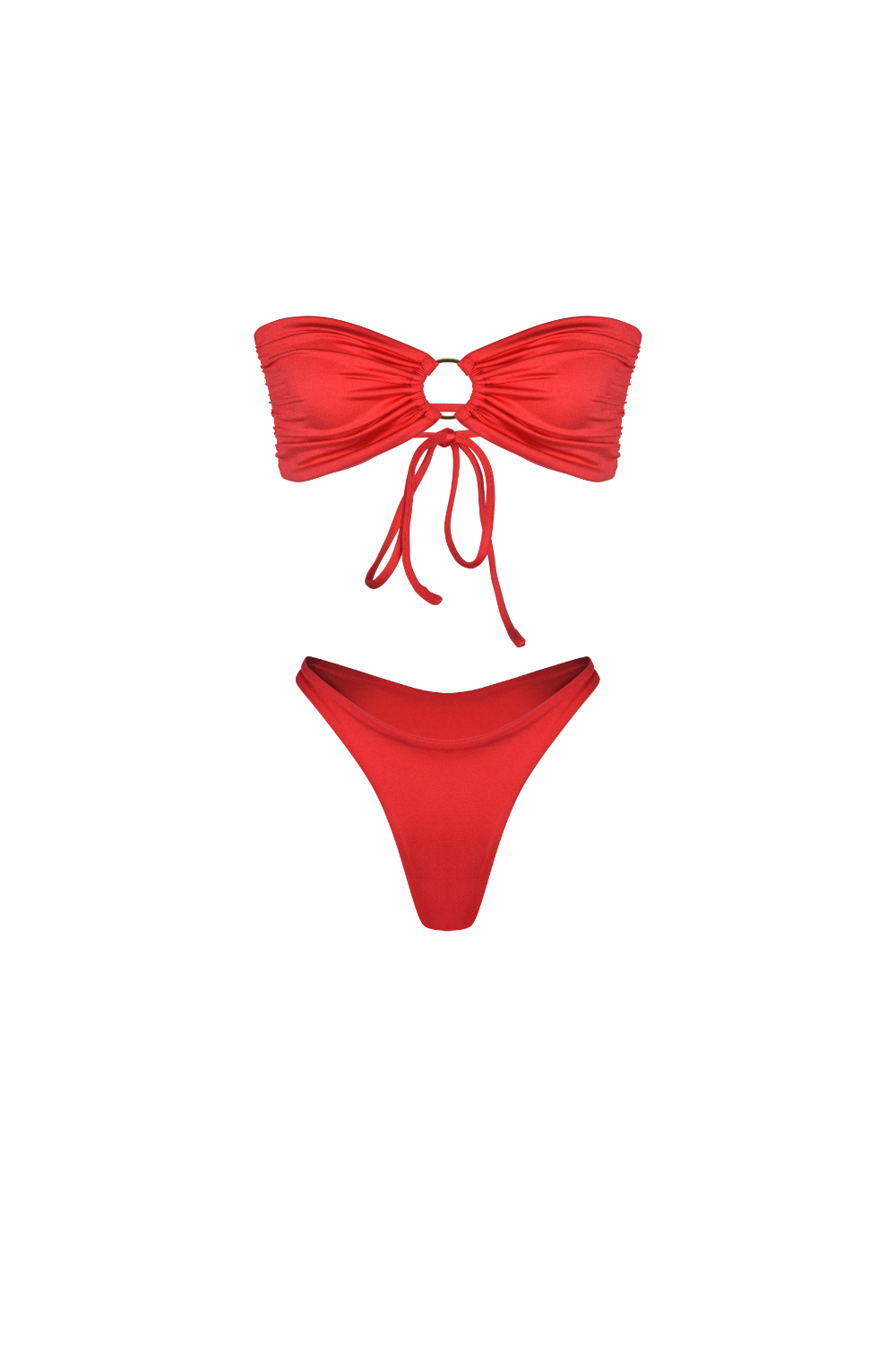 Gigi Bandeau - Scarlet Red