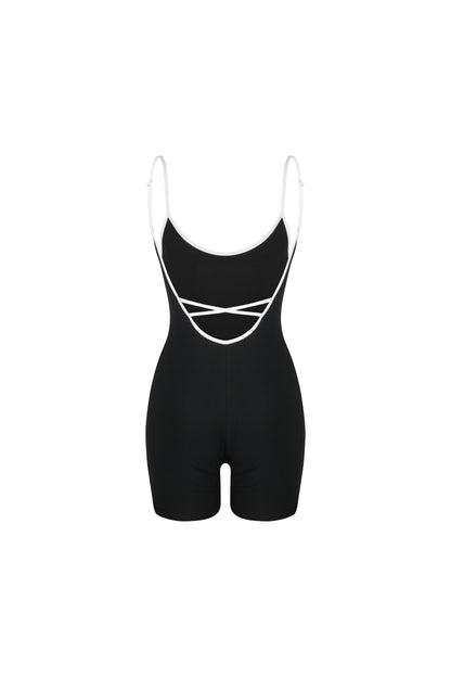 ActivewearStyle, OnePieceFitness, BlackBodysuit, FitFashion, SleekActivewear, AthleisureChic, GymFashion, WorkoutJumpsuit, AllInOneFitness, FashionForwardFit, AthleticElegance, MonochromeFit, ActiveLifestyle, BodyPositiveFit, StylishWorkout, VersatileActivewear, EffortlessFitness, FitnessFashionista, BoldInBlack, EmpoweredInOnePiece